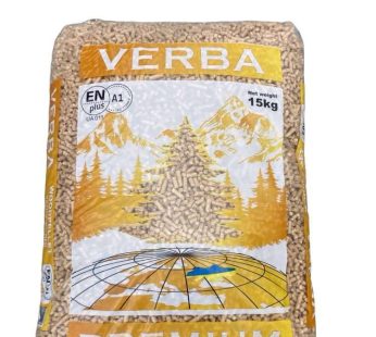 VERBA PREMIUM A1 -puupelletit, sekä UA011-sertifikaatti, täyskuormat (975kg)