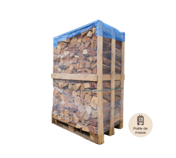 2-paikkainen lava, 33 cm paksua erikoispuuta muurattuihin lämmittimiin – uunikuivattu – käyttövalmis – havu-/lehtipuu